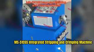 MS-51CGS Integrierte Abisolier- und Crimpmaschine
