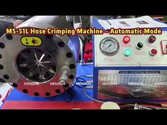 Schlauchcrimpmaschine MS-51L – Automatikmodus