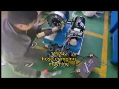 Tragbare hydraulische Schlauch-Crimpmaschine – 12 V/24 V DC 2-Zoll-Schlauch-Crimper mit 10 Matrizensätzen