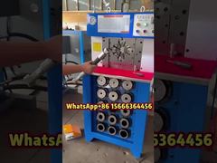 Ultra-slim hydraulic hose crimping machine