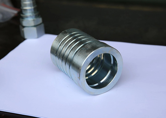 Interlock Hydraulic Hose Ferrule Stainless Steel For R13 R15 Hose
