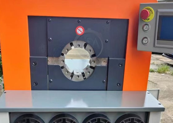 Hydraulic Hose Crimping Machine With 780T Crimping Force 14 Die Sets And Large Opening 61mm  CNC Hose Crimping Machine